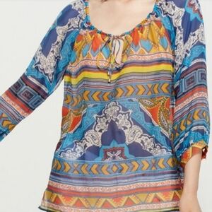 Hale Bob Multi Colored Tunic